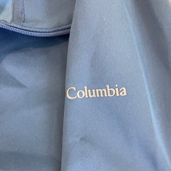 Columbia half zip pullover. Blue size small - Picture 3 of 4